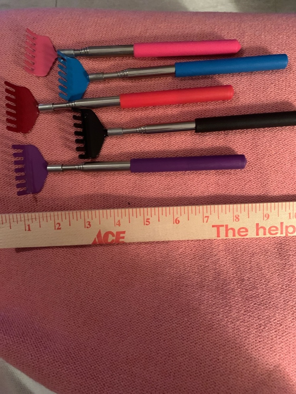 Retractable Back Scratchers Set - Multicolor - Picture 2 of 3